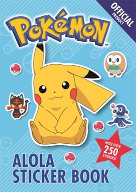 The Official Pokemon Alola Sticker Book The Official Pokemon Alola Sticker Book