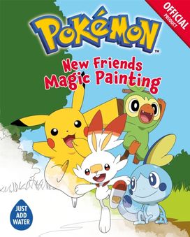 Official Pokemon: New Friends Magic Painting