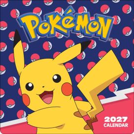 Pokemon 2027 Wall Calendar Pokemon 2027 Wall Calendar