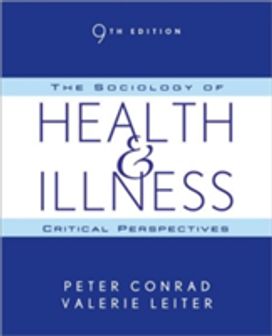 Sociology of Health & Illness Sociology of Health & Illness