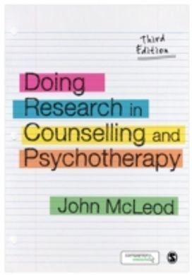 Doing Research in Counselling and Psychotherapy