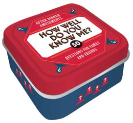 After Dinner Amusements: how Well do You Know Me?