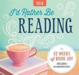 2018 I'd Rather be Reading Easel Calendar