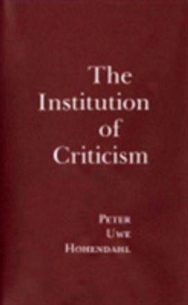 Institution of Criticism Institution of Criticism