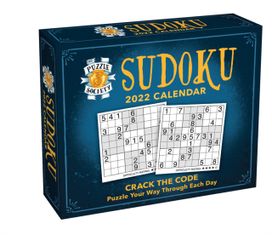 The Puzzle Society Sudoku 2022 Day-To-Day Calendar