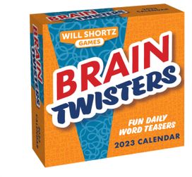Will Shortz Games: Brain Twisters 2023 Day-To-Day Calendar