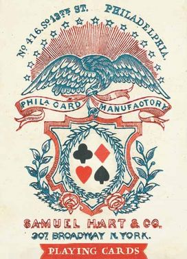 1858 Samuel Hart Poker Deck 1858 Samuel Hart Poker Deck