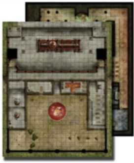 Gamemastery Flip-Mat: Monastery