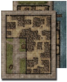 Gamemastery Flip-Mat: Warehouse Gamemastery Flip-Mat: Warehouse