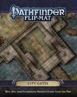 Pathfinder Flip-Mat: City Gates Pathfinder Flip-Mat: City Gates