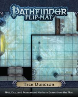 Pathfinder Flip-Mat: Tech Dungeon Pathfinder Flip-Mat: Tech Dungeon
