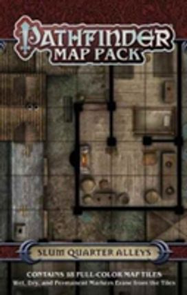 Pathfinder Map Pack: Slum Quarter Alleys Pathfinder Map Pack: Slum Quarter Alleys