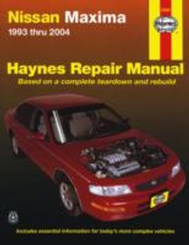 Nissan Maxima Automotive Repair Manual