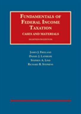 Fundamentals of Federal Income Taxation