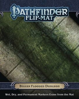 Pathfinder Flip-Mat: Bigger Flooded Dungeon Pathfinder Flip-Mat: Bigger Flooded Dungeon