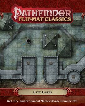 Pathfinder Flip-Mat Classics: City Gates Pathfinder Flip-Mat Classics: City Gates