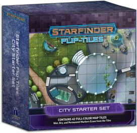 Starfinder Flip-Tiles: City Starter Set