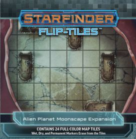 Starfinder Flip-Tiles: Alien Planet Moonscape Expansion Starfinder Flip-Tiles: Alien Planet Moonscape Expansion