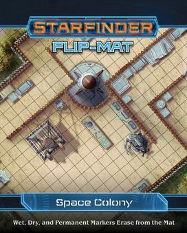 Starfinder Flip-Mat: Space Colony Starfinder Flip-Mat: Space Colony
