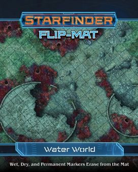 Starfinder Flip-Mat: Water World Starfinder Flip-Mat: Water World