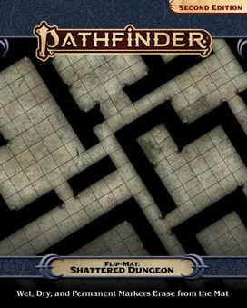 Pathfinder Flip-Mat: Shattered Dungeon Pathfinder Flip-Mat: Shattered Dungeon