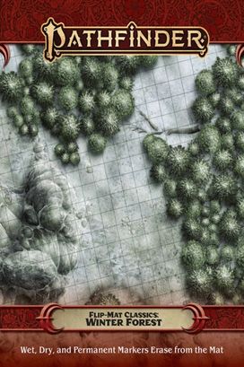 Pathfinder Flip-Mat Classics: Winter Forest Pathfinder Flip-Mat Classics: Winter Forest