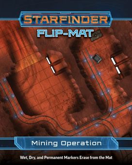 Starfinder Flip-Mat: Mining Operation Starfinder Flip-Mat: Mining Operation