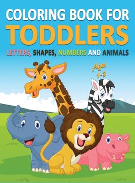 Coloring Book for Toddlers Ages 1-3