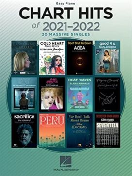 Chart Hits of 20212022 Easy Piano