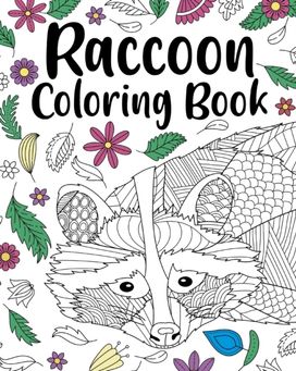 Raccoon Coloring Book