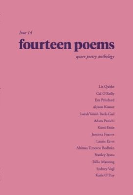 fourteen poems issue 14: a queer poetry anthology fourteen poems issue 14: a queer poetry anthology