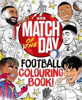 Match of the Day Football Colouring Book