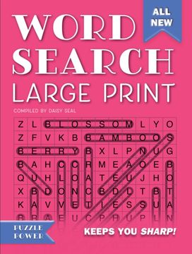 Word Search Large Print (Pink)