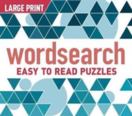 Large Print Wordsearch Large Print Wordsearch