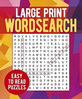 Large Print Wordsearch Large Print Wordsearch