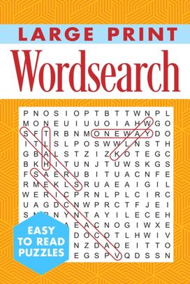 Large Print Wordsearch Large Print Wordsearch