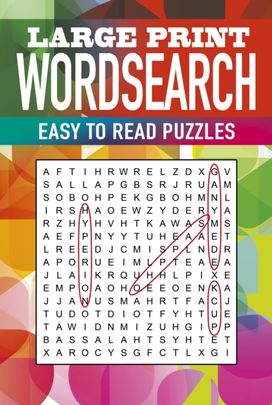 Large Print Wordsearch Large Print Wordsearch