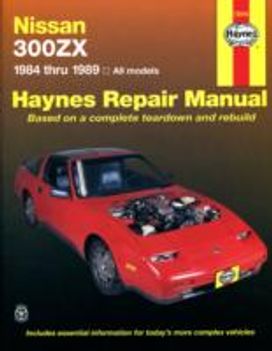 Nissan 300Zx All Models 1984-89 Automotive Repair Manual