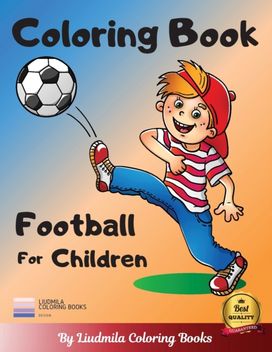 Coloring Book Football for Children