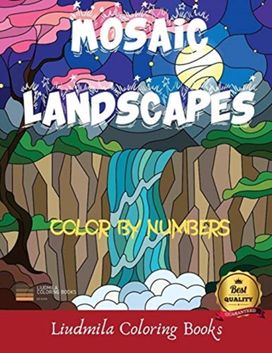 Mosaic Landscapes Color by Numbers Mosaic Landscapes Color by Numbers