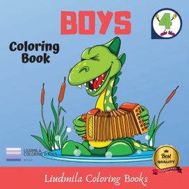Coloring Book - Boys Coloring Book - Boys