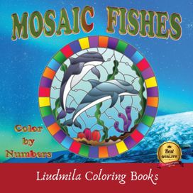 Mosaic Fishes Color by Numbers Mosaic Fishes Color by Numbers