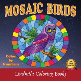 Mosaic Birds Color by Numbers Mosaic Birds Color by Numbers