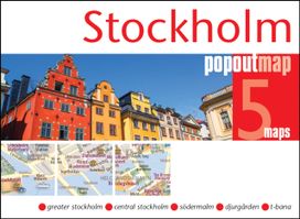 Stockholm PopOut Map - pocket-size, pop up map of Stockholm city centre Stockholm PopOut Map - pocket-size, pop up map of Stockholm city centre