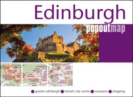 Edinburgh PopOut Map - pocket size, pop up map of Edinburgh city centre Edinburgh PopOut Map - pocket size, pop up map of Edinburgh city centre