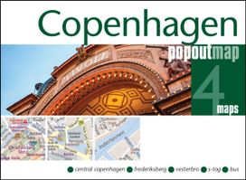 Copenhagen PopOut Map - pocket size, pop up map of Copenhagen city centre Copenhagen PopOut Map - pocket size, pop up map of Copenhagen city centre