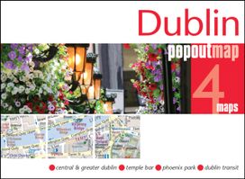 Dublin PopOut Map - pocket size, pop up map of Dublin city centre Dublin PopOut Map - pocket size, pop up map of Dublin city centre