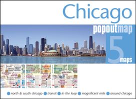 Chicago PopOut Map Chicago PopOut Map