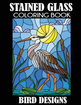 Stained Glass Coloring Book Stained Glass Coloring Book