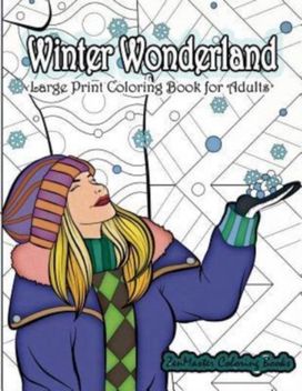 Large Print Coloring Book for Adults
